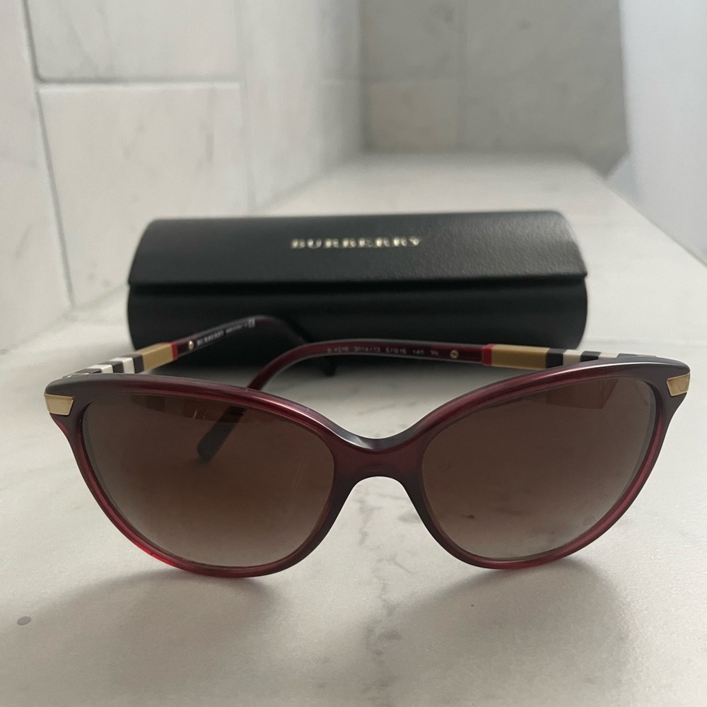 Burberry sunglasses.